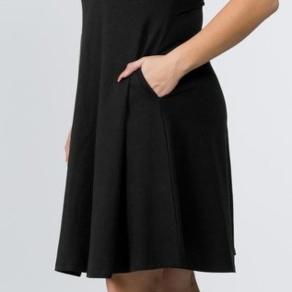 YELETE Plus Size A-Line Dress | NWT - Picture 4 of 5